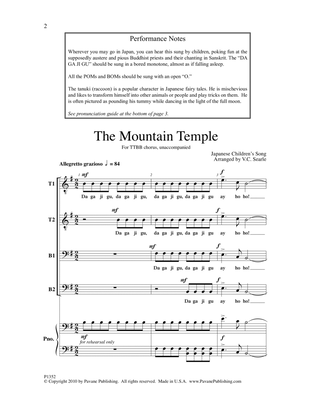Book cover for The Mountain Temple