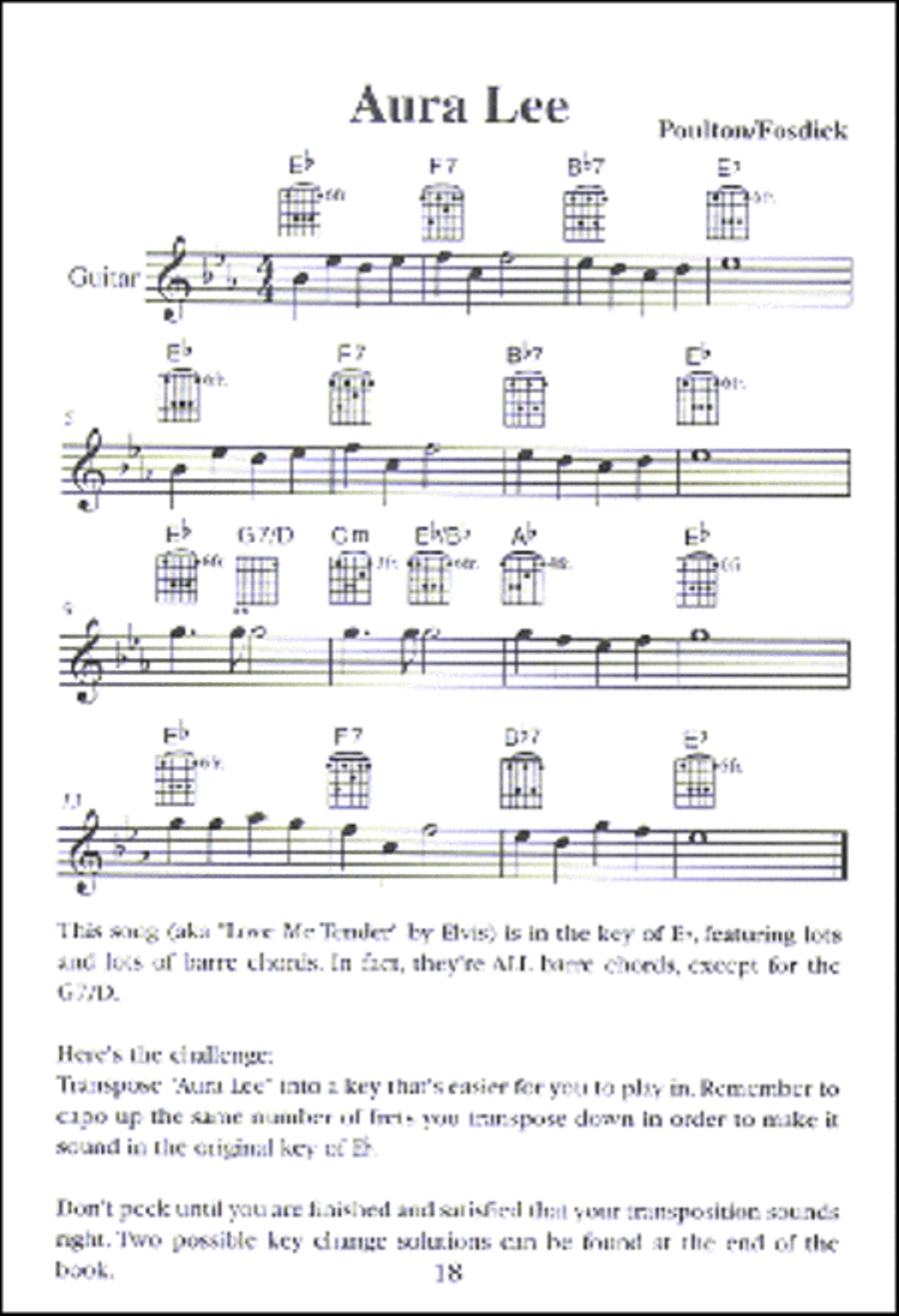 FAQ: Types and Uses of the Capo Guitar scores gallery preview page 4