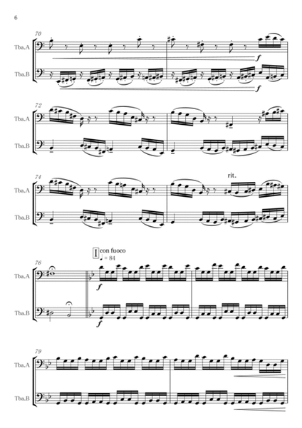 "Halvorsen's Passacaglia" for Tuba Duo