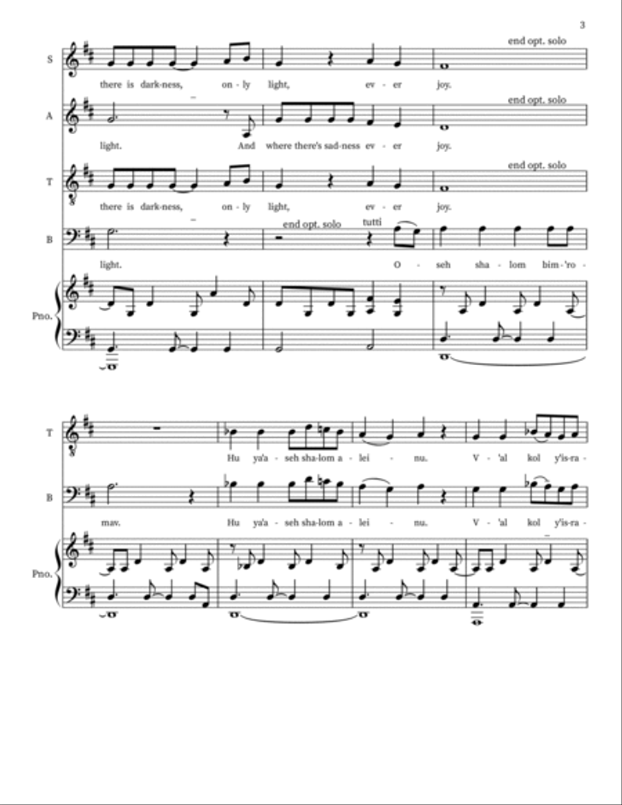 Prayer 4-Part scores gallery preview page 3