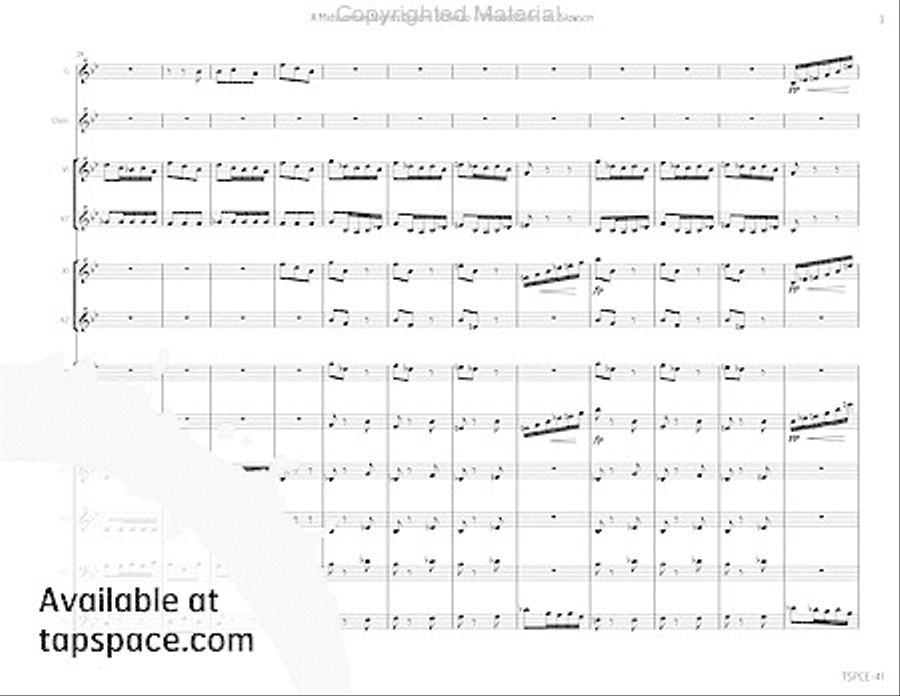 Midsummer Night's Dream, A: Scherzo Percussion Ensemble scores gallery preview page 8