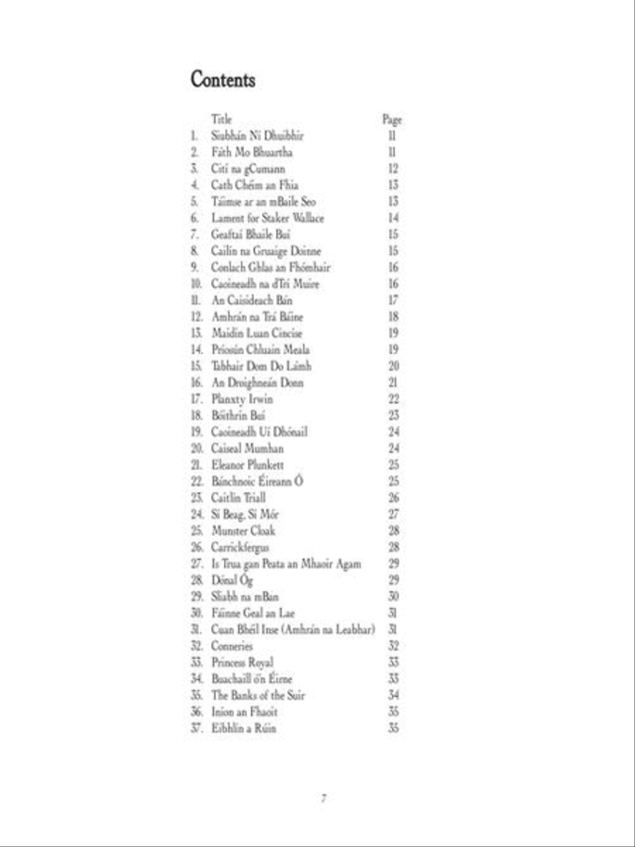 Traditional Slow Airs of Ireland Tin Whistle scores gallery preview page 3