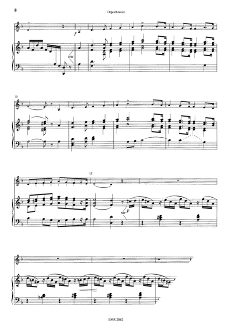 Drei Lieder ohne Worte Horn scores gallery preview page 14