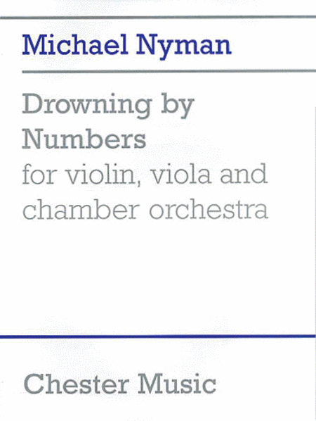 Drowning by Numbers by Michael Nyman Chamber Orchestra - Sheet Music