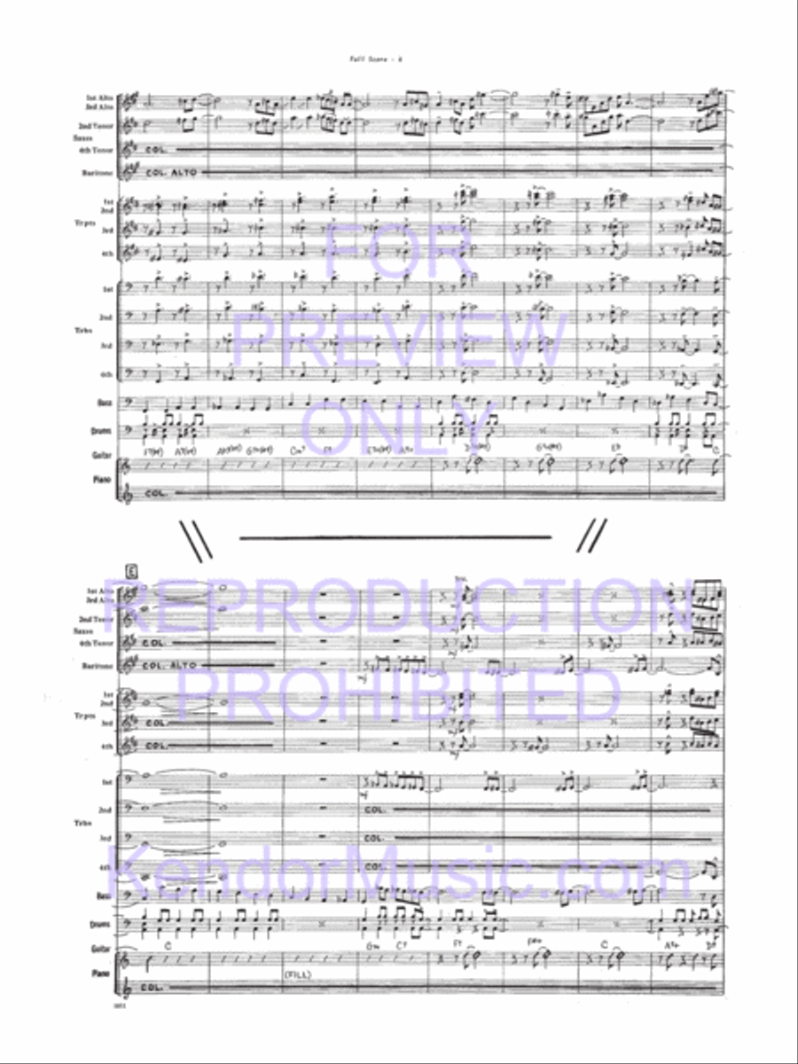 Back Bone Jazz Ensemble scores gallery preview page 5