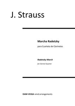 Book cover for Radetzky March (Clarinet Quartet)