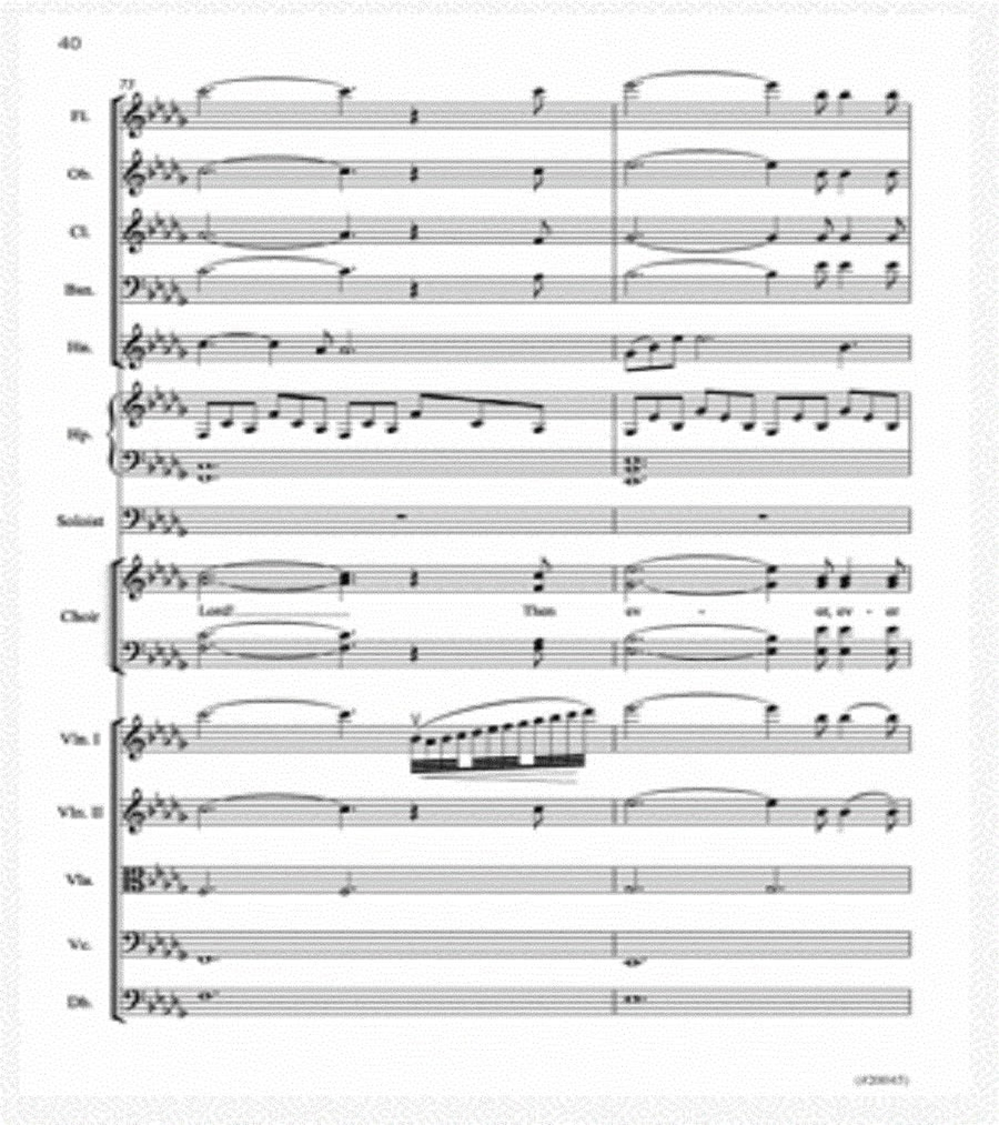 Christmas: A Carol Cantata - Orchestration Choir scores gallery preview page 2