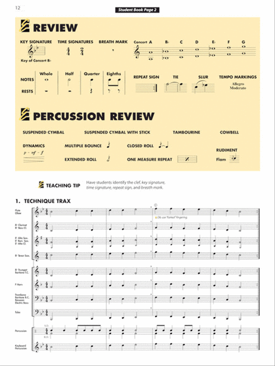 Essential Elements for Band – Book 2 with Online Resources Concert Band Methods scores gallery preview page 5