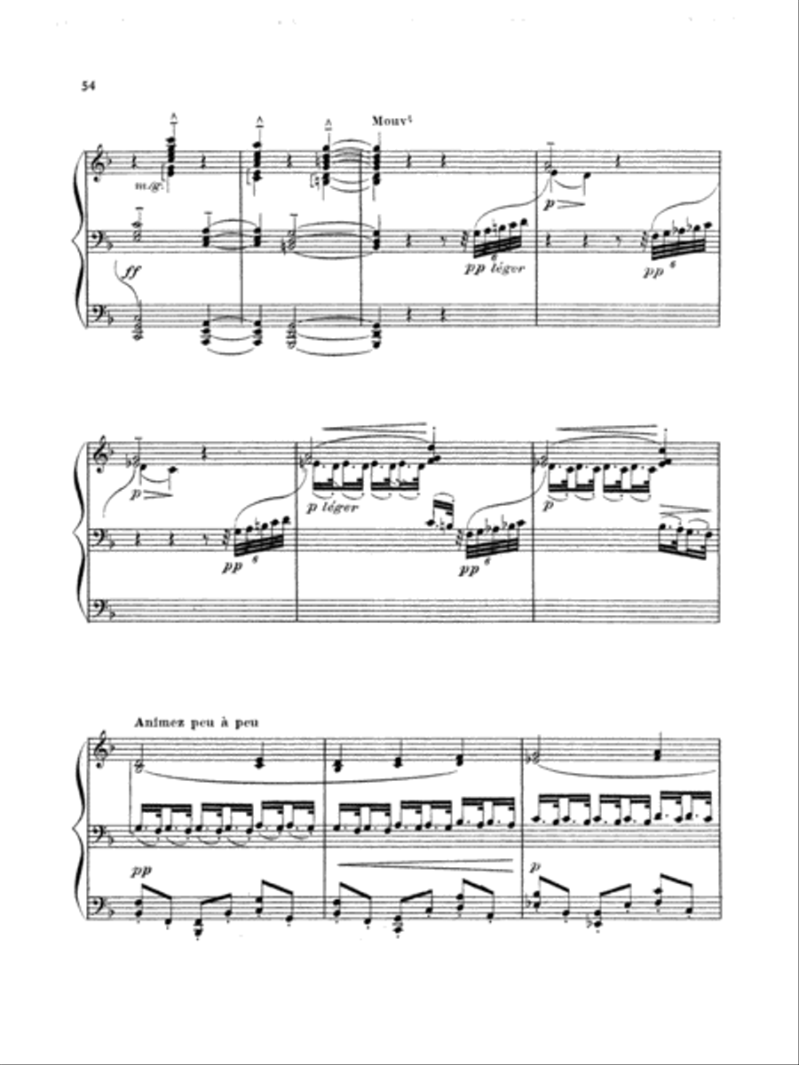 Debussy: Preludes (Volume II) Piano Solo scores gallery preview page 3