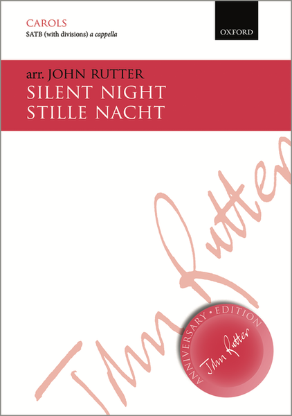 Silent Night by John Rutter 4-Part - Sheet Music