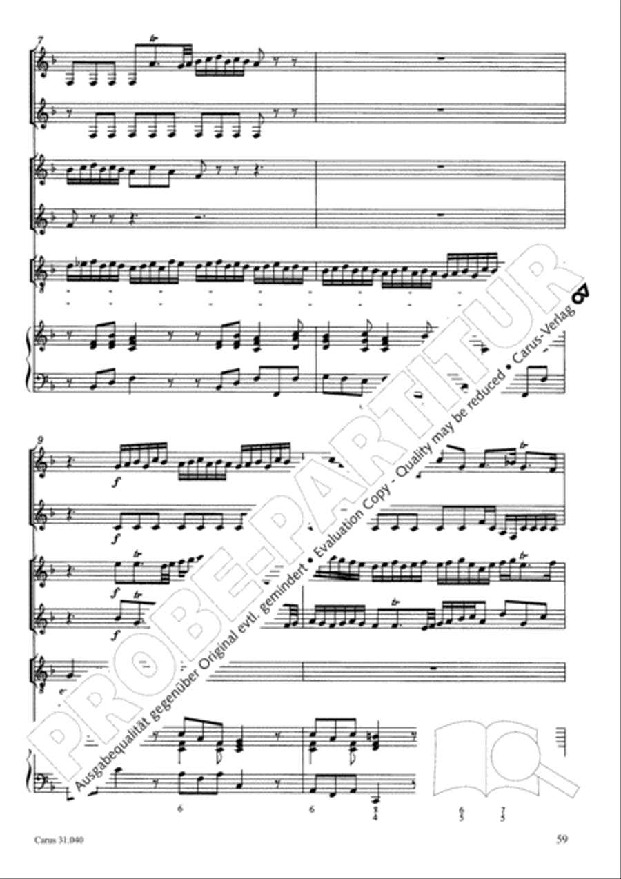Christ was manifested for this purpose (Dazu ist erschienen der Sohn Gottes) ATB scores gallery preview page 60