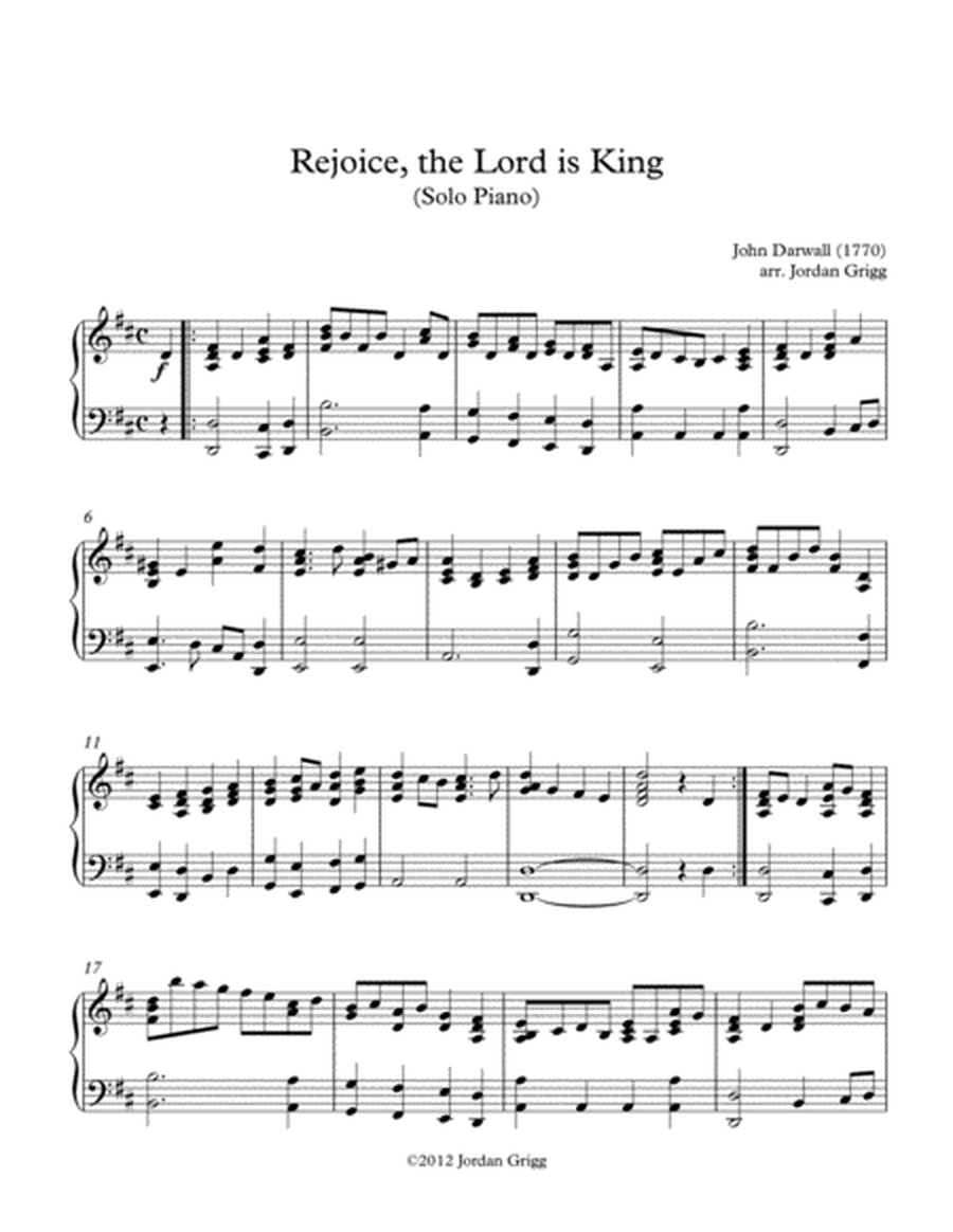 Rejoice, the Lord is King (Solo Piano) image number null