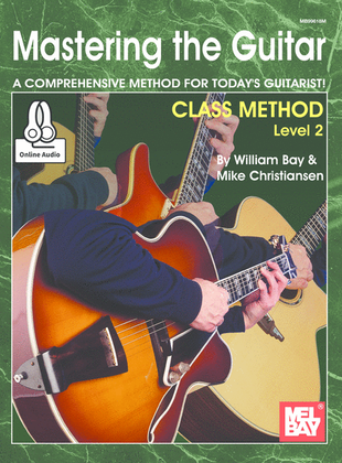 Book cover for Mastering the Guitar Class Method Level 2