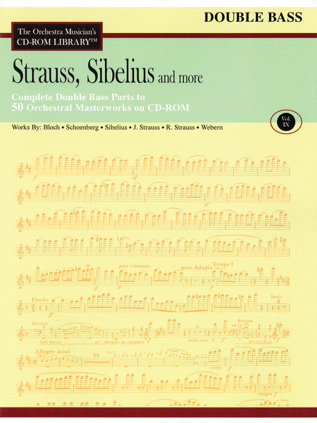 Strauss, Sibelius and More - Volume IX (Double Bass)