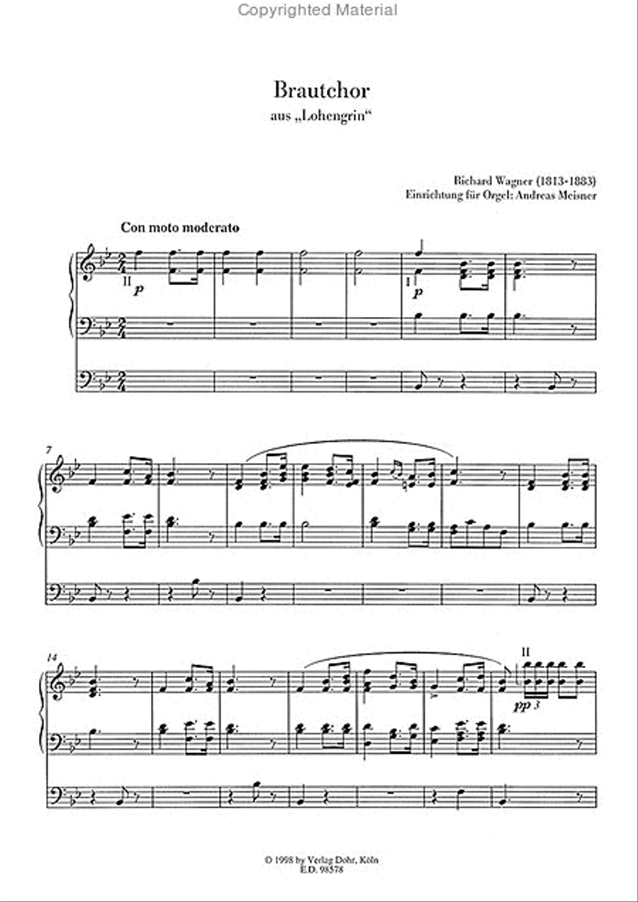 Brautchor aus 