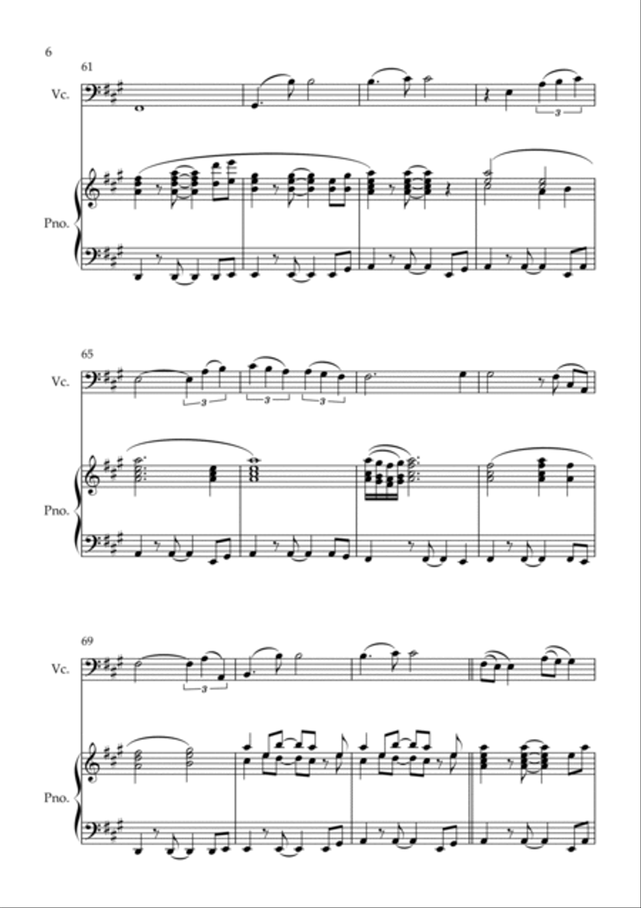 Stand By Me Piano scores gallery preview page 6
