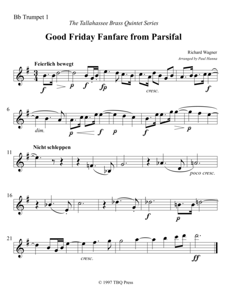Good Friday Music from Parsifal