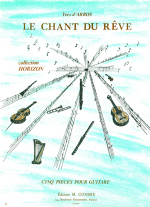 Book cover for Le chant du reve