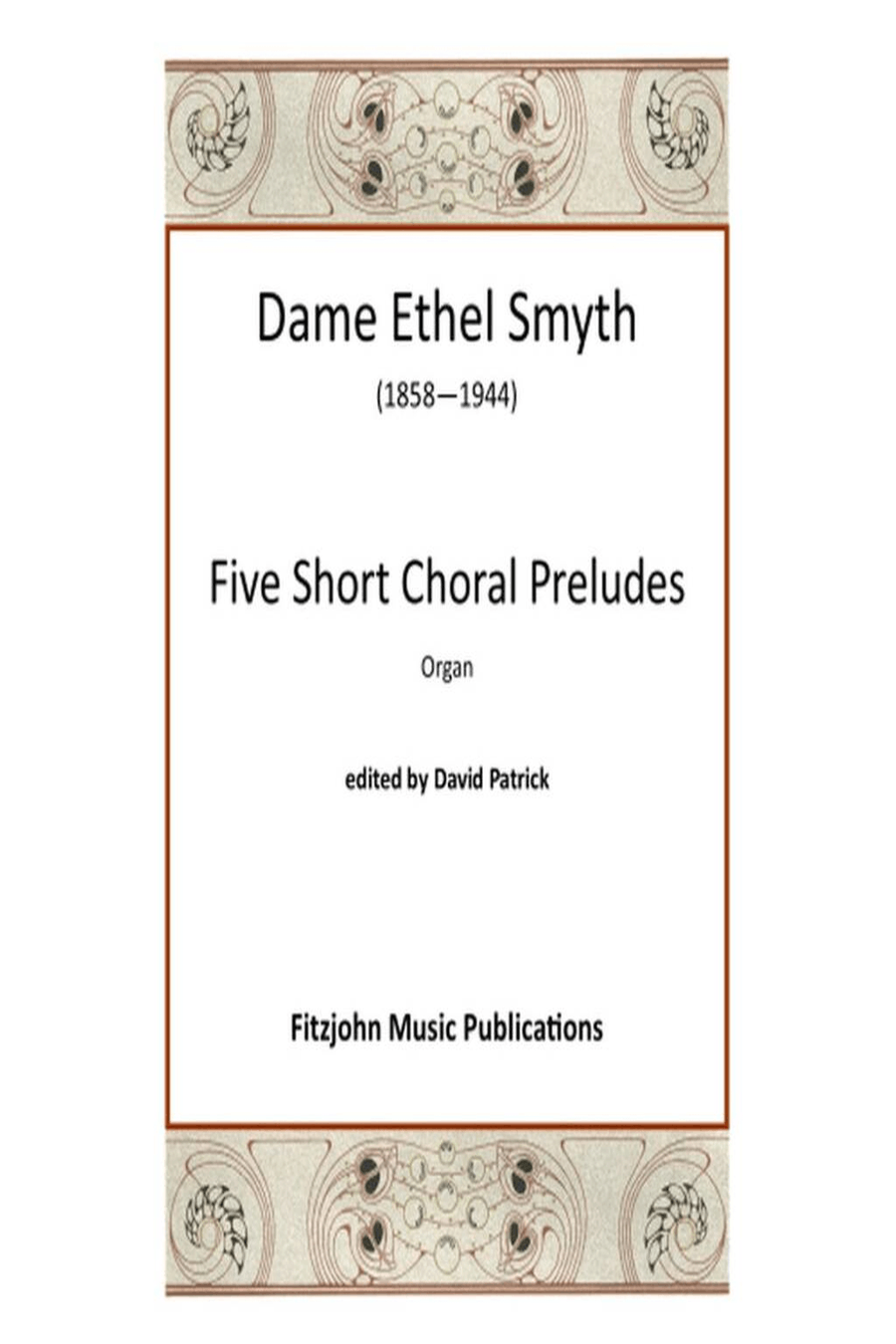 Five Short Choral Preludes Organ scores gallery preview page 1