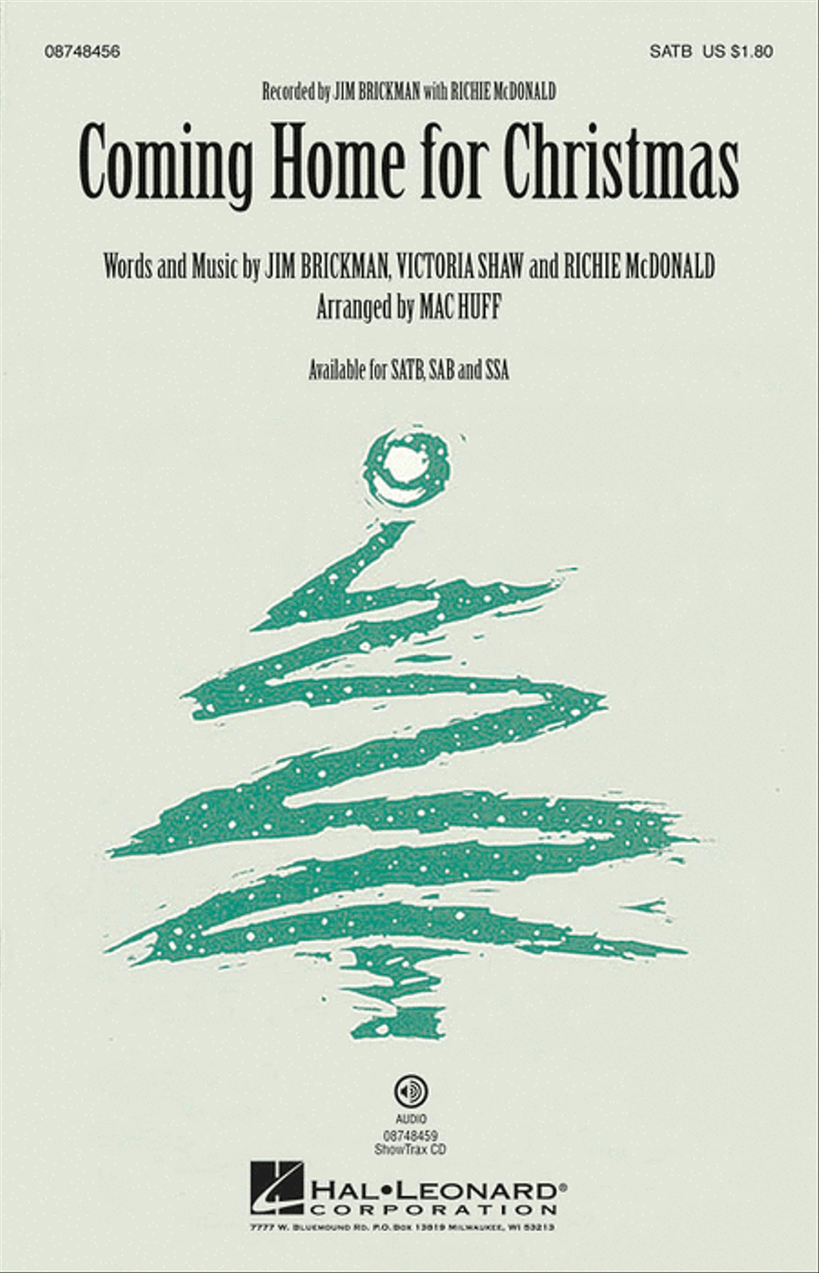 Coming Home for Christmas Choir scores gallery preview page 1