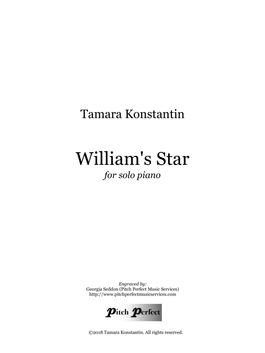 William's Star - by Tamara Konstantin image number null