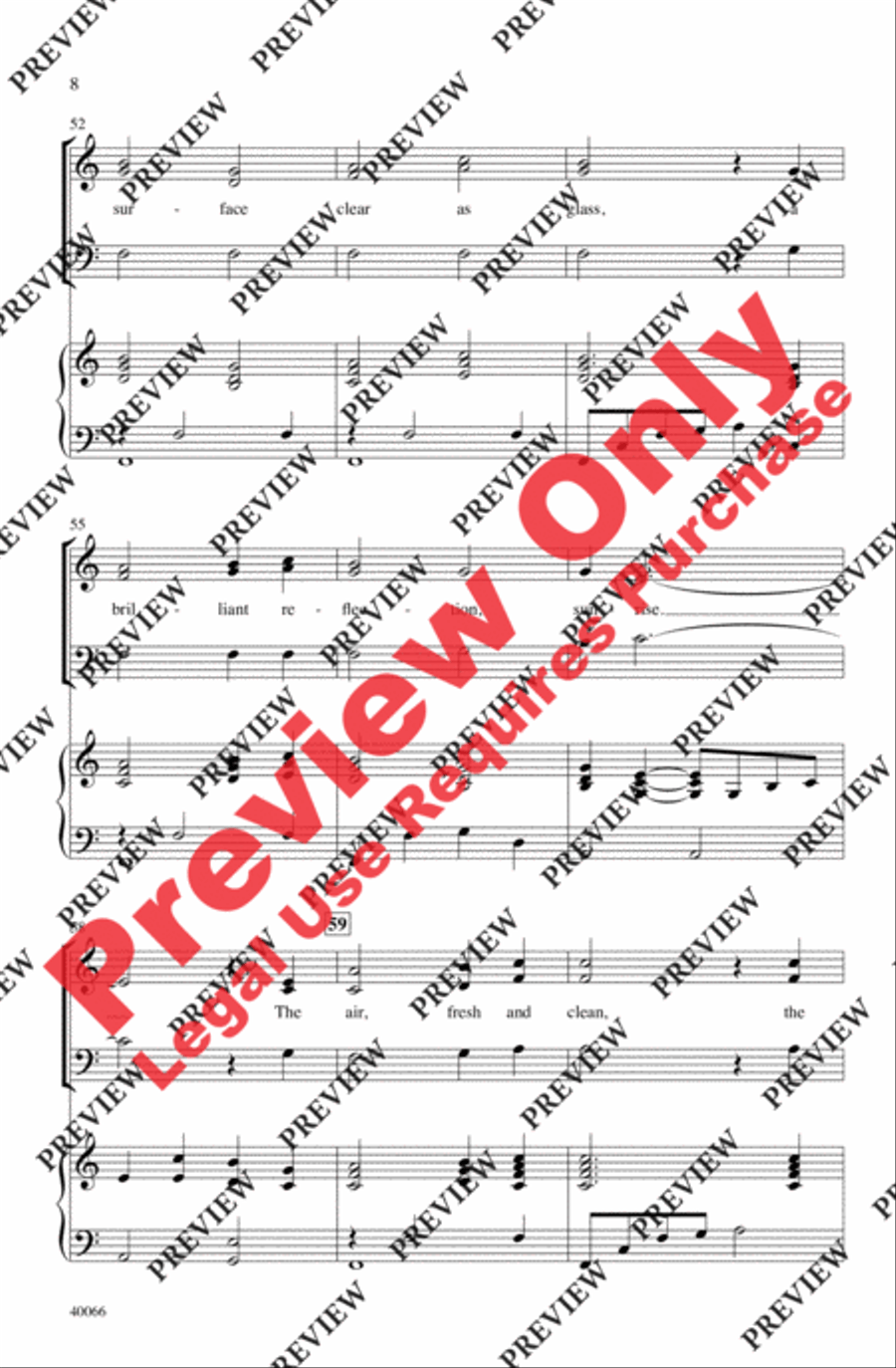 Sunrise Sunrise 3-Part scores gallery preview page 8