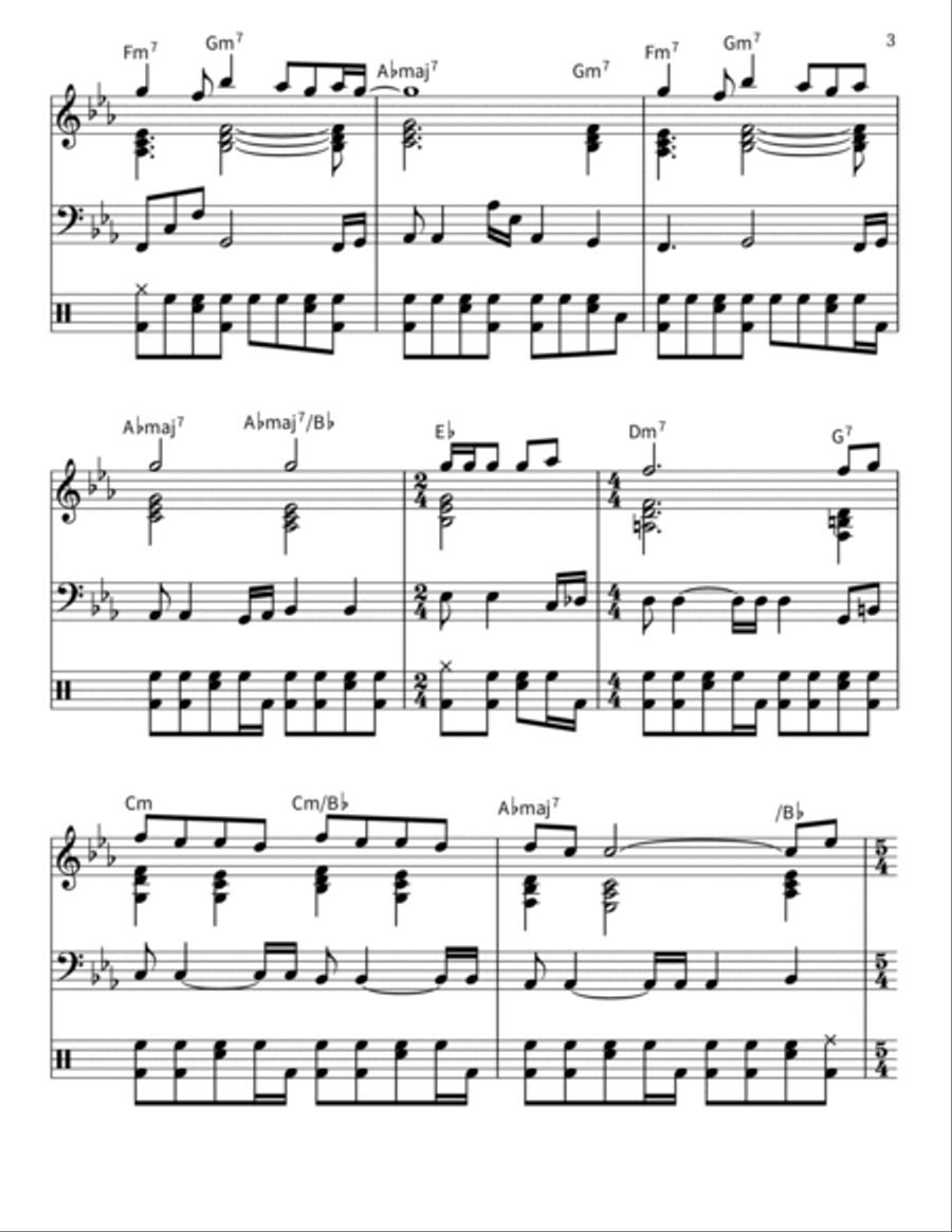 Betcha By Golly Wow Small Ensemble scores gallery preview page 3
