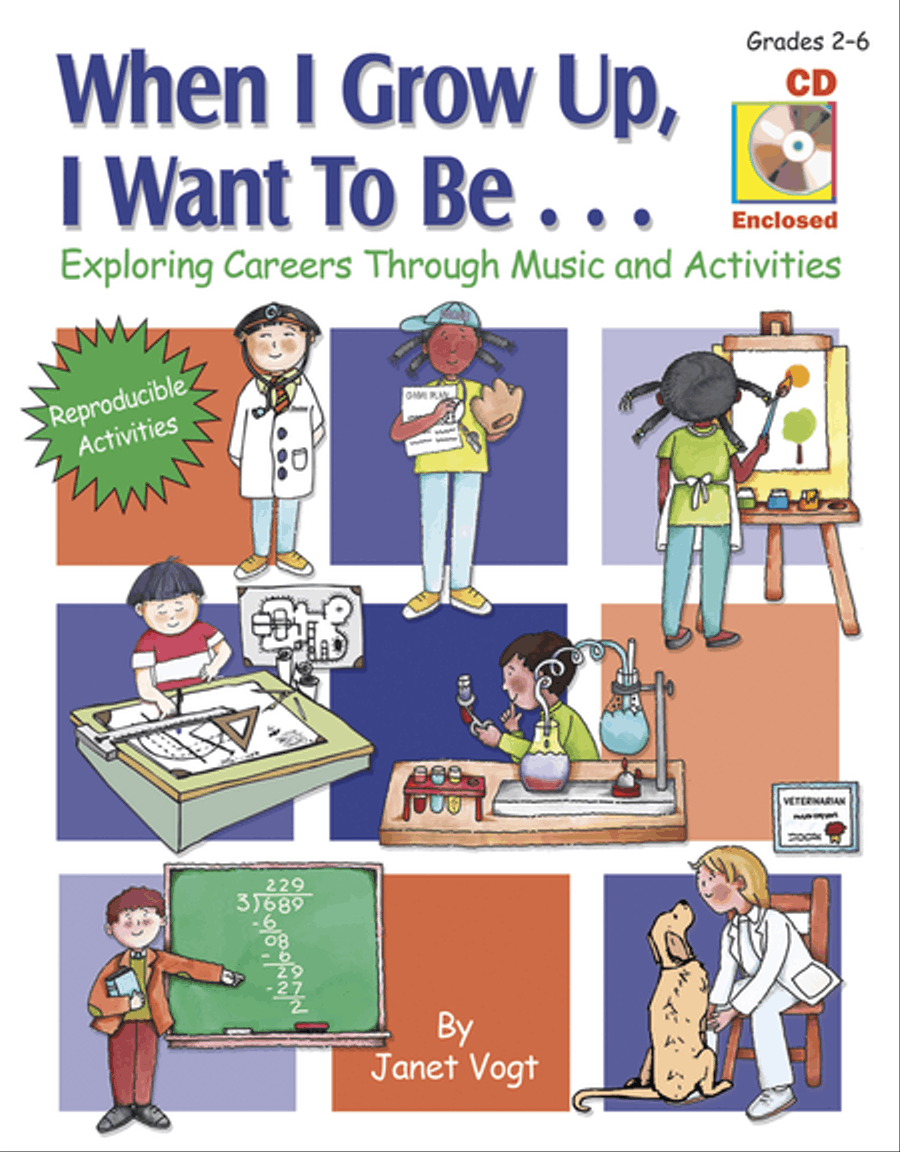 When I Grow Up, I Want To Be... Unison Choir scores gallery preview page 1