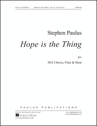 Hope is the Thing