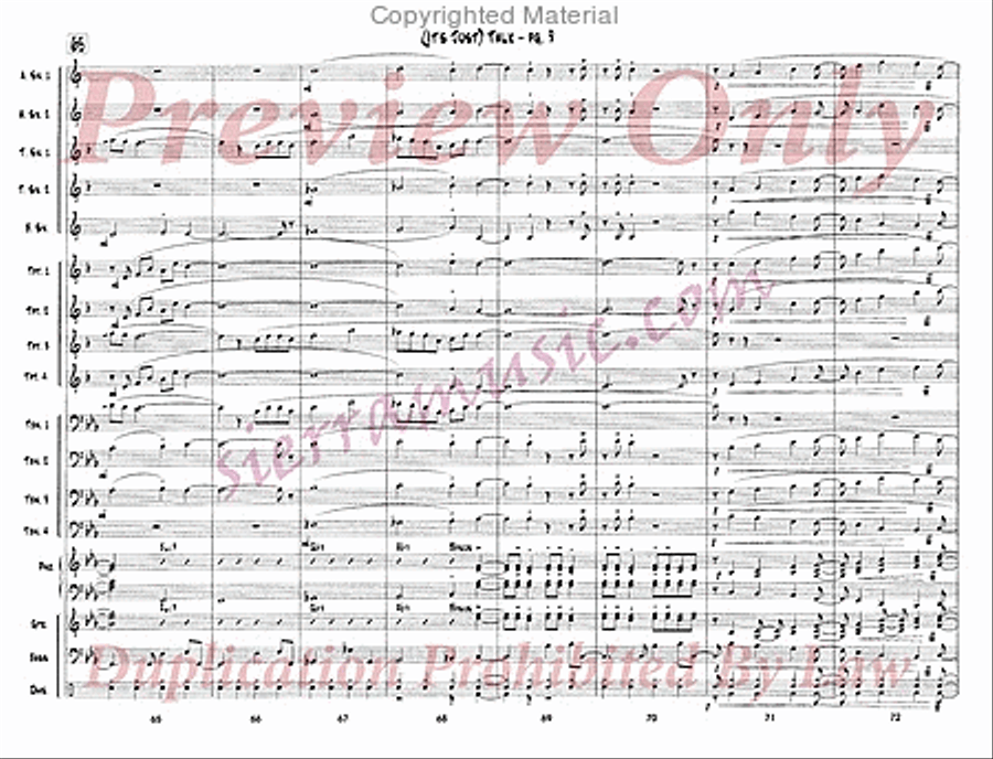 It's Just Talk Big Band scores gallery preview page 10