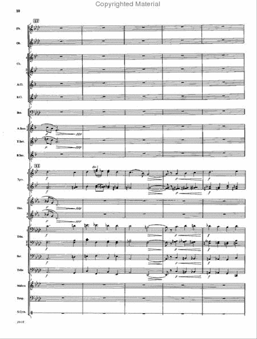 Danny Boy Danny Boy Concert Band scores gallery preview page 9