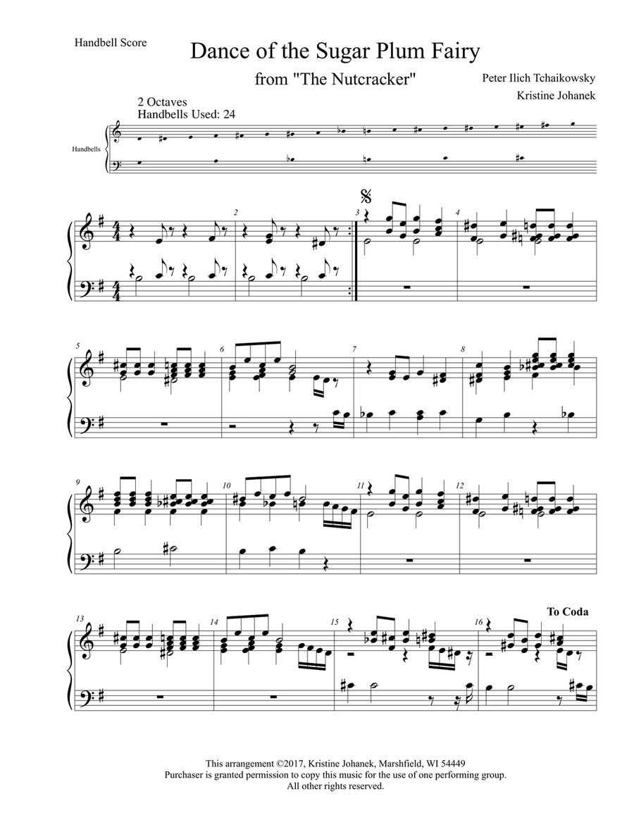 Dance of the Sugarplum Fairy from 