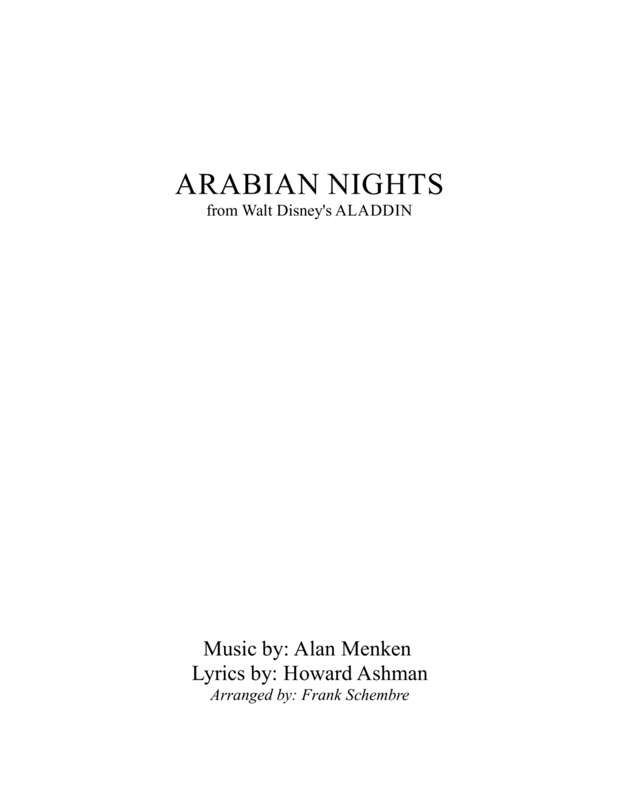 Book cover for Arabian Nights