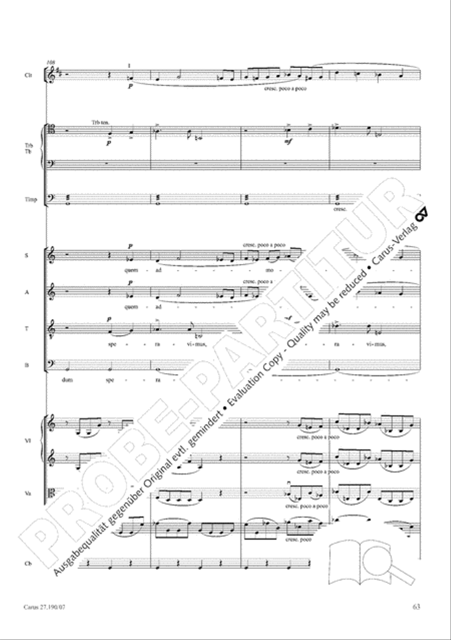 Te Deum 4-Part scores gallery preview page 71