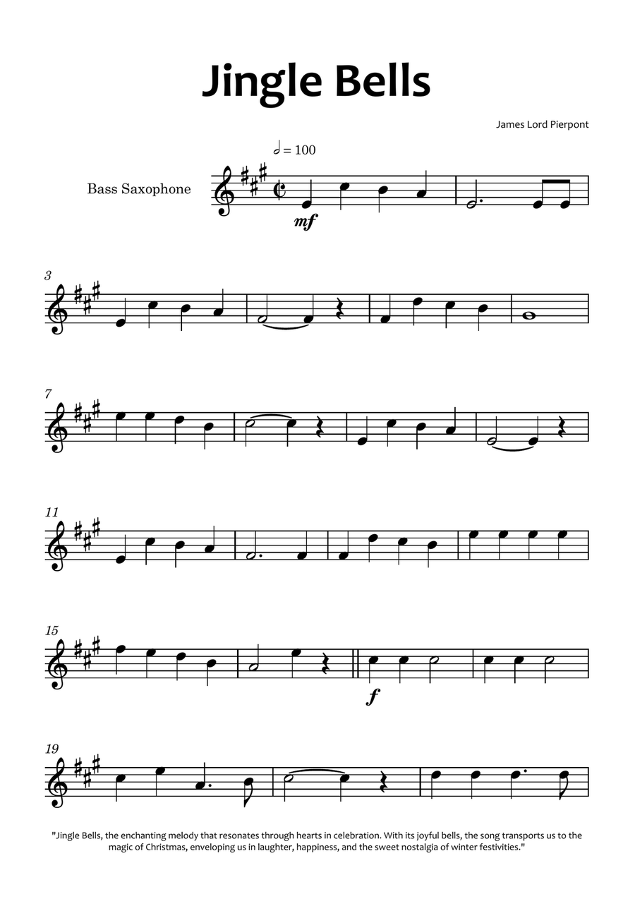 Jingle Bells Chamber Music scores gallery preview page 1