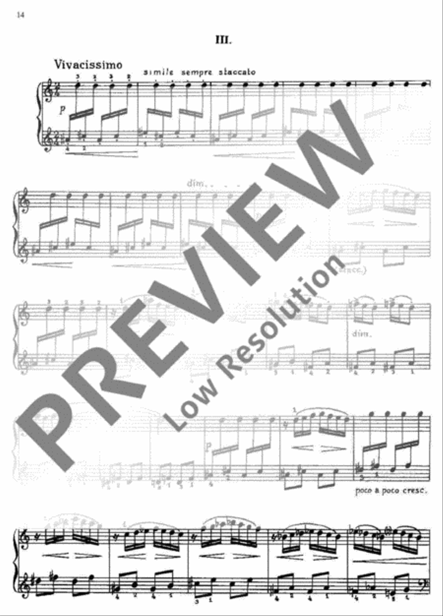 Sonatina Sonatina Piano Solo scores gallery preview page 15