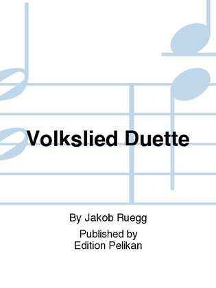 Volkslied Duette