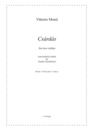 Csárdás (two violins version)