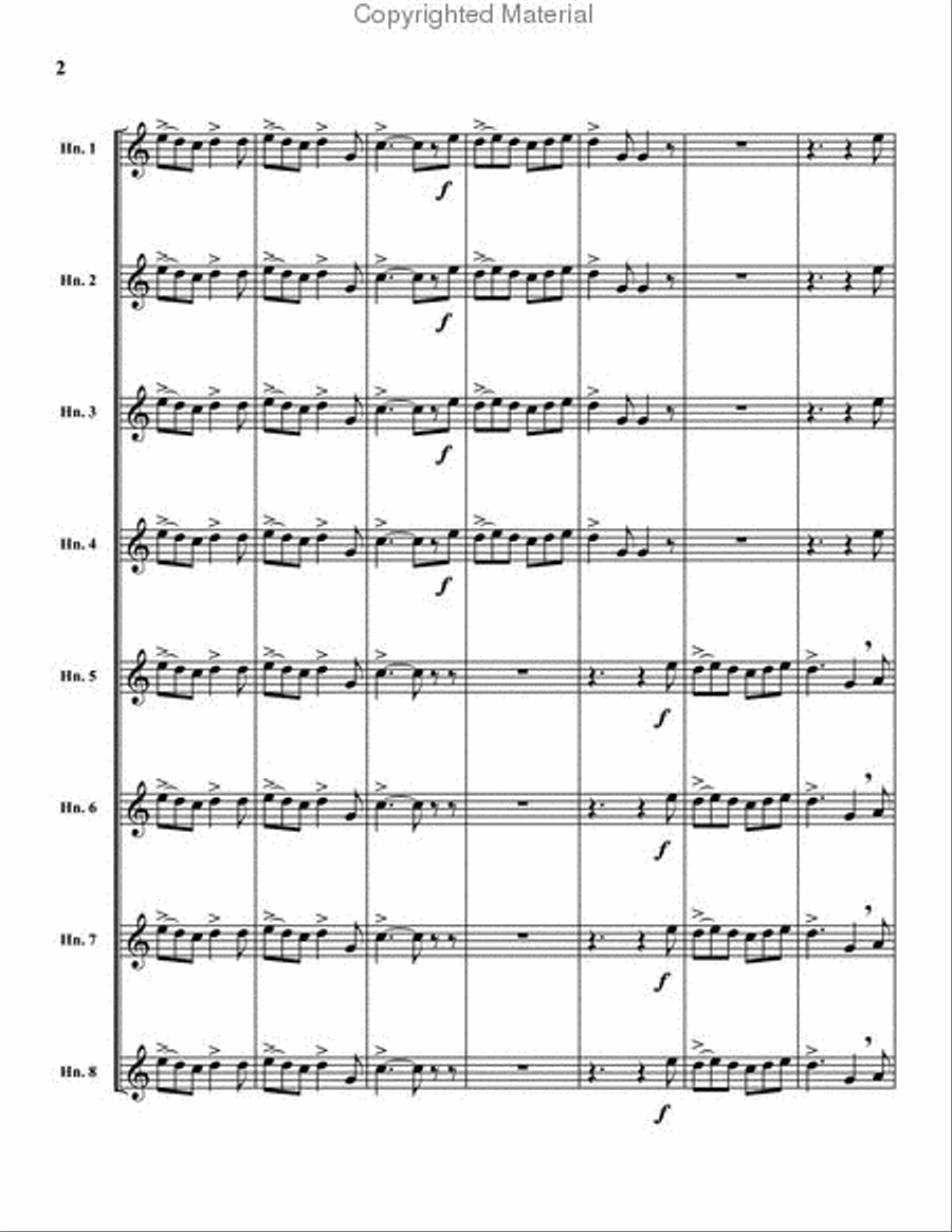 French Suite French Suite Large Ensemble scores gallery preview page 3