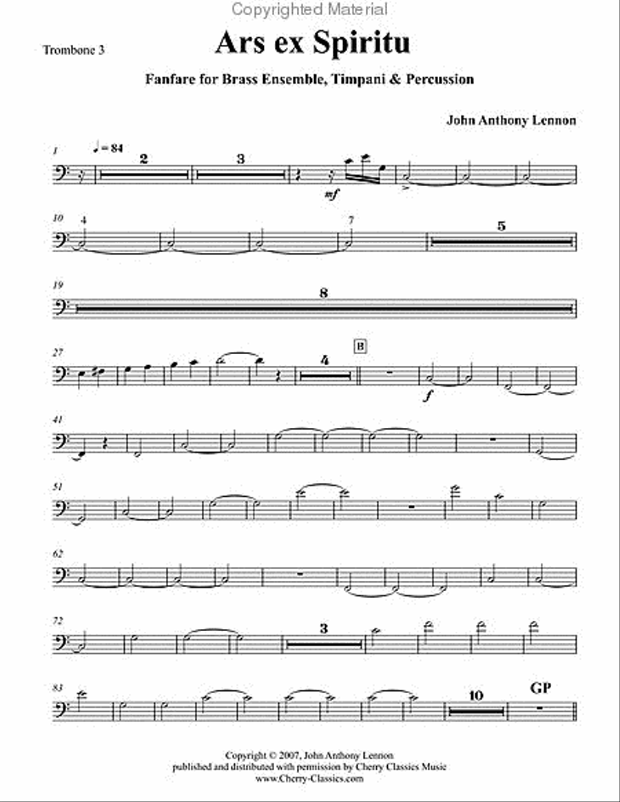 Ars ex Spiritu Ars ex Spiritu Horn scores gallery preview page 9