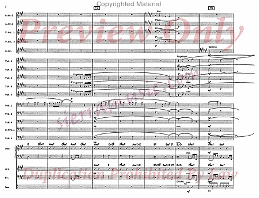 Dream of the Return Big Band scores gallery preview page 3
