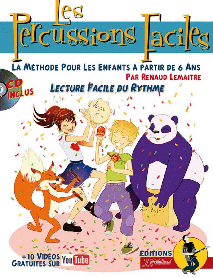 Les Percussions Faciles - Eveil Musical Percussion scores gallery preview page 1