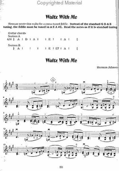 Herman Johnson Master Fiddler: 39 Solos-America's Legendy Fiddler image number null