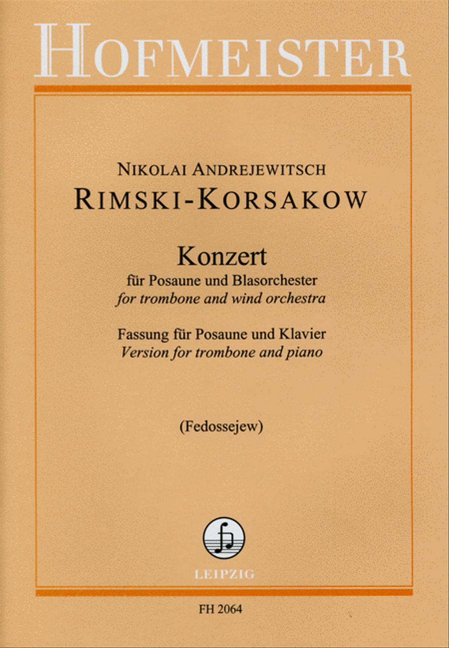 Konzert fur Posaune und Orchester / KlA