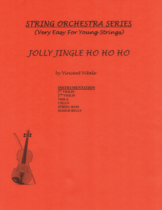 Book cover for JOLLY JINGLE HO HO HO
