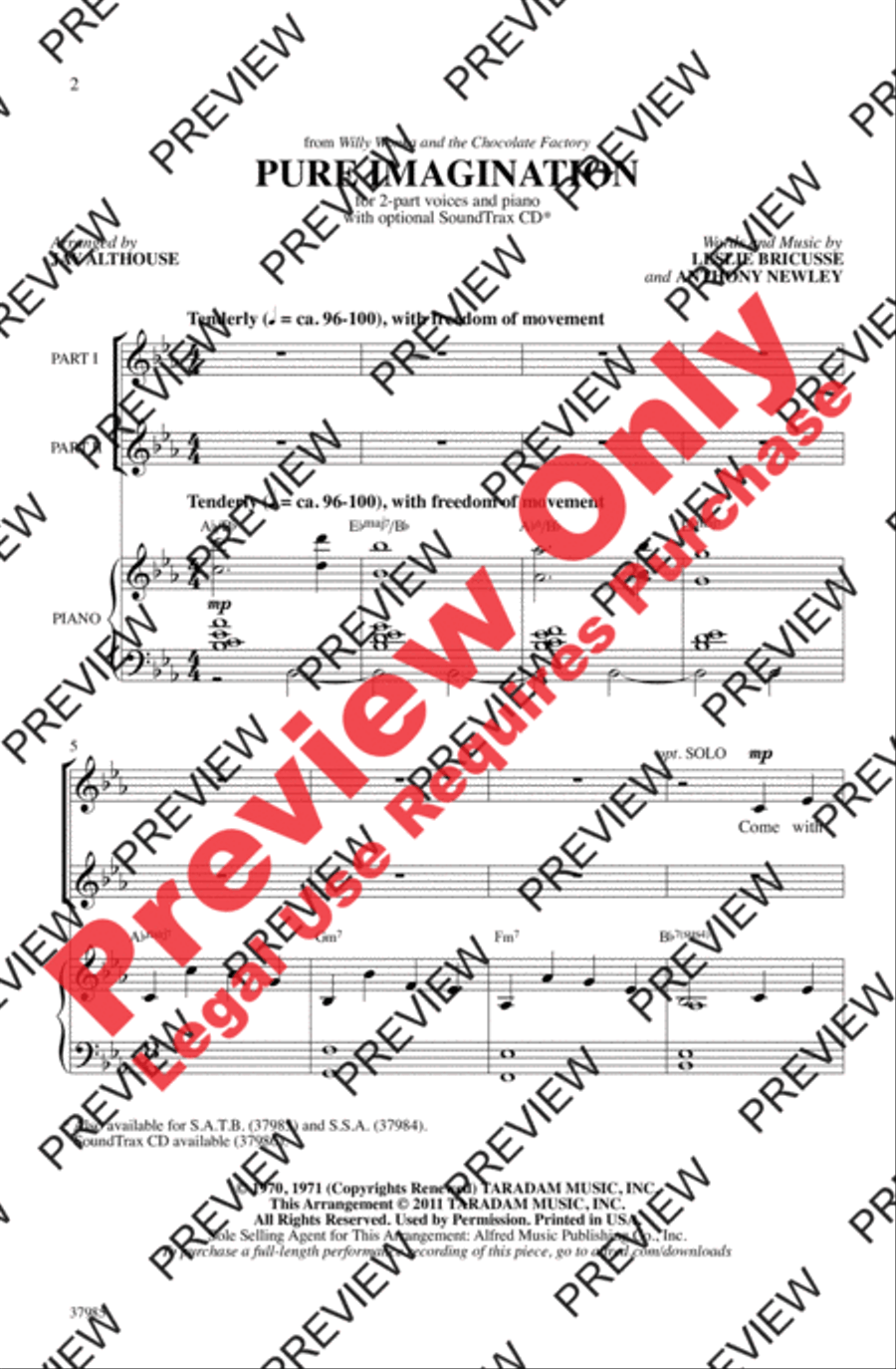 Pure Imagination Pure Imagination 2-Part scores gallery preview page 9
