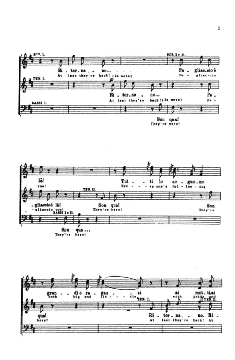 I Pagliacci Voice scores gallery preview page 4