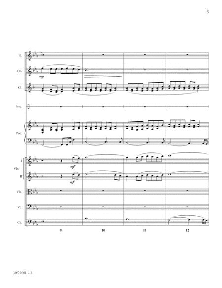 The Living Last Supper - Small Orchestra Score/Parts