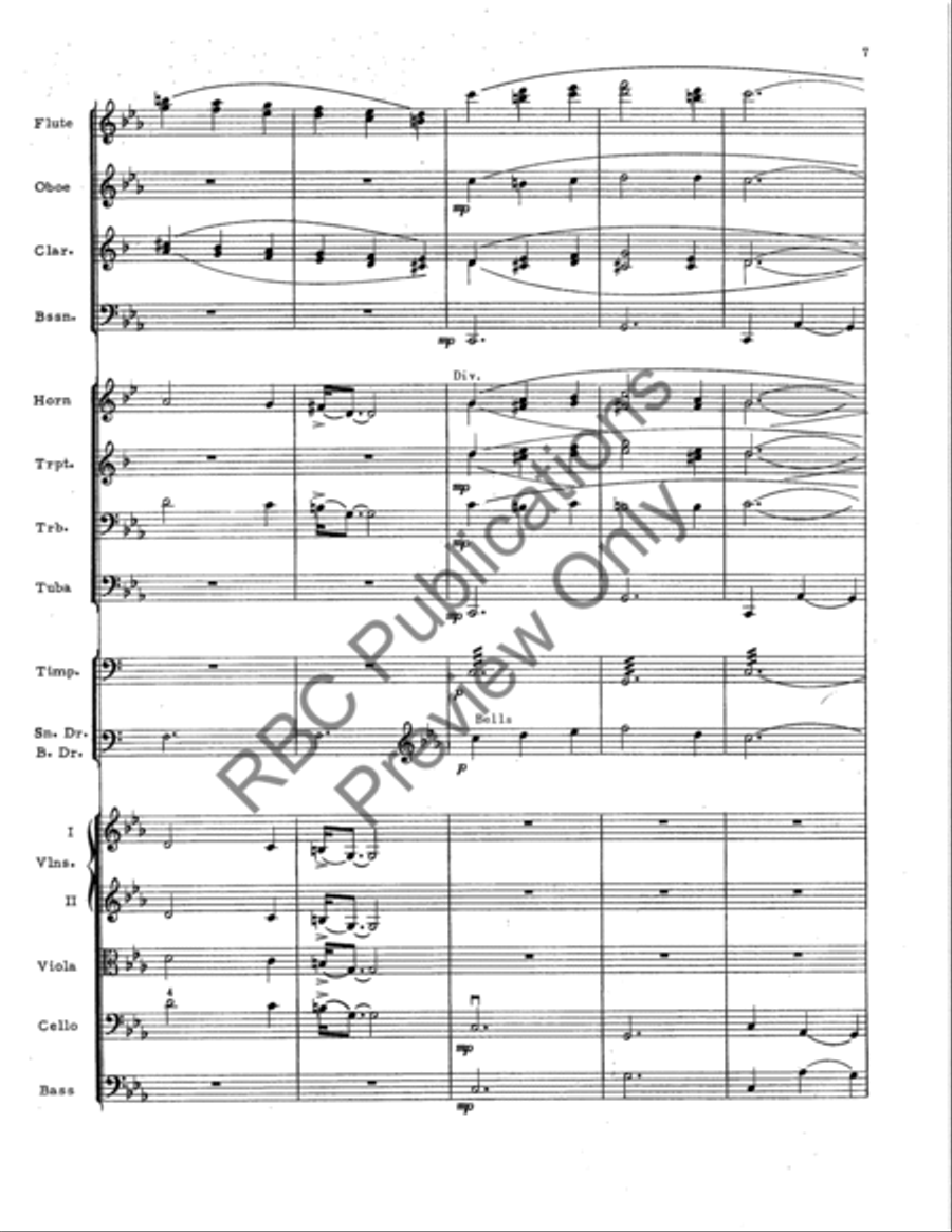 Fum Fum Fum Orch (Score) Full Orchestra scores gallery preview page 8