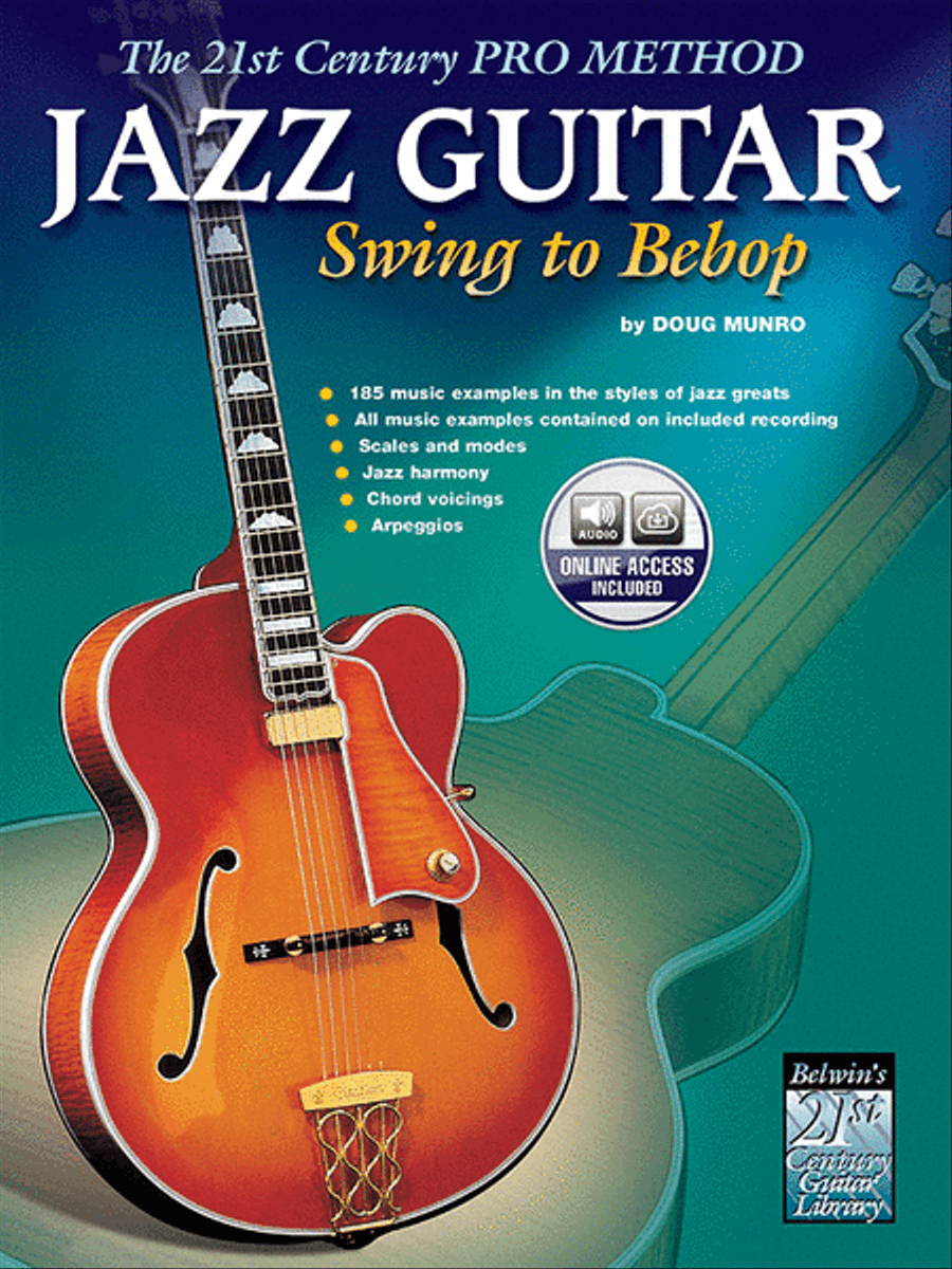 21st Century Pro Method - Jazz Guitar - Swing to Bebop (Book/CD) image number null